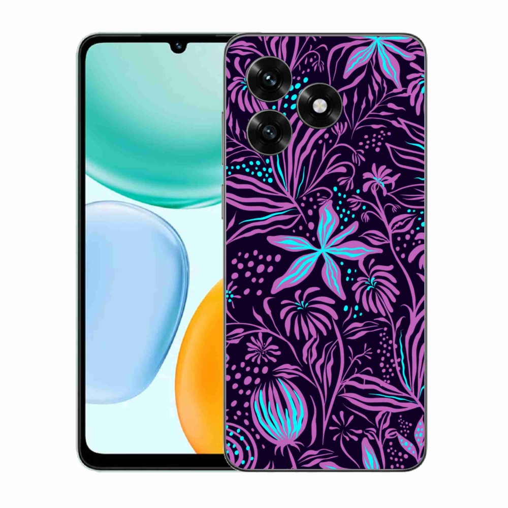 Gelový kryt mmCase na Honor X5c Plus - květiny 2