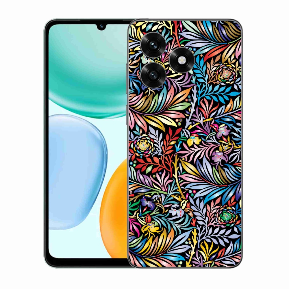 Gelový kryt mmCase na Honor X5c Plus - květiny 5