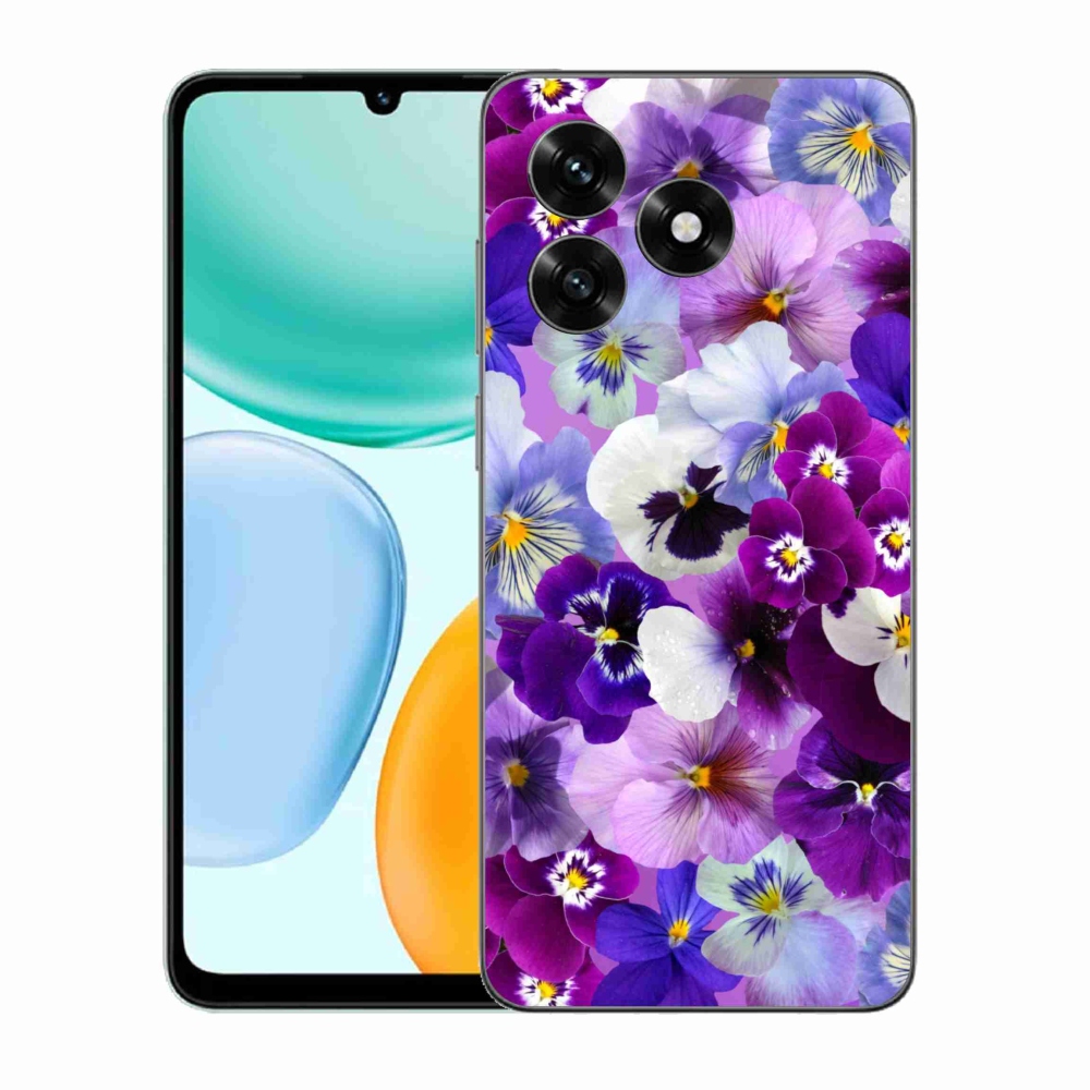 Gelový kryt mmCase na Honor X5c Plus - květiny 9