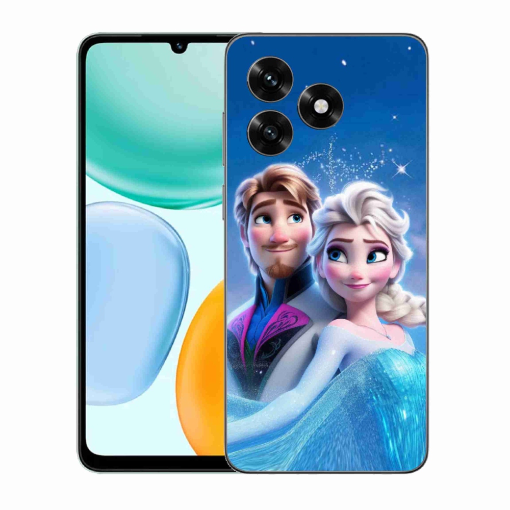 Gelový kryt mmCase na Honor X5c Plus - ledové království 1