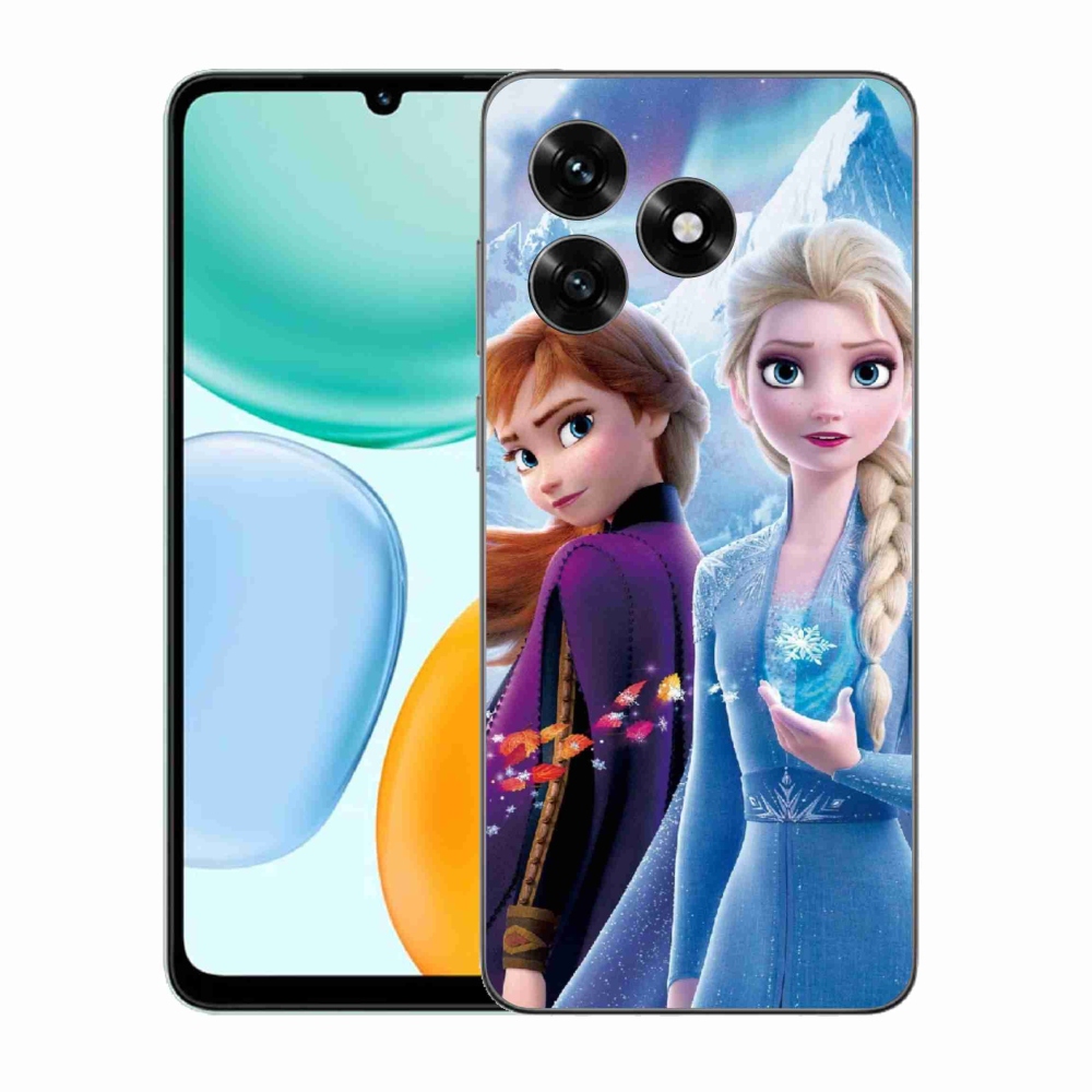 Gelový kryt mmCase na Honor X5c Plus - ledové království 3