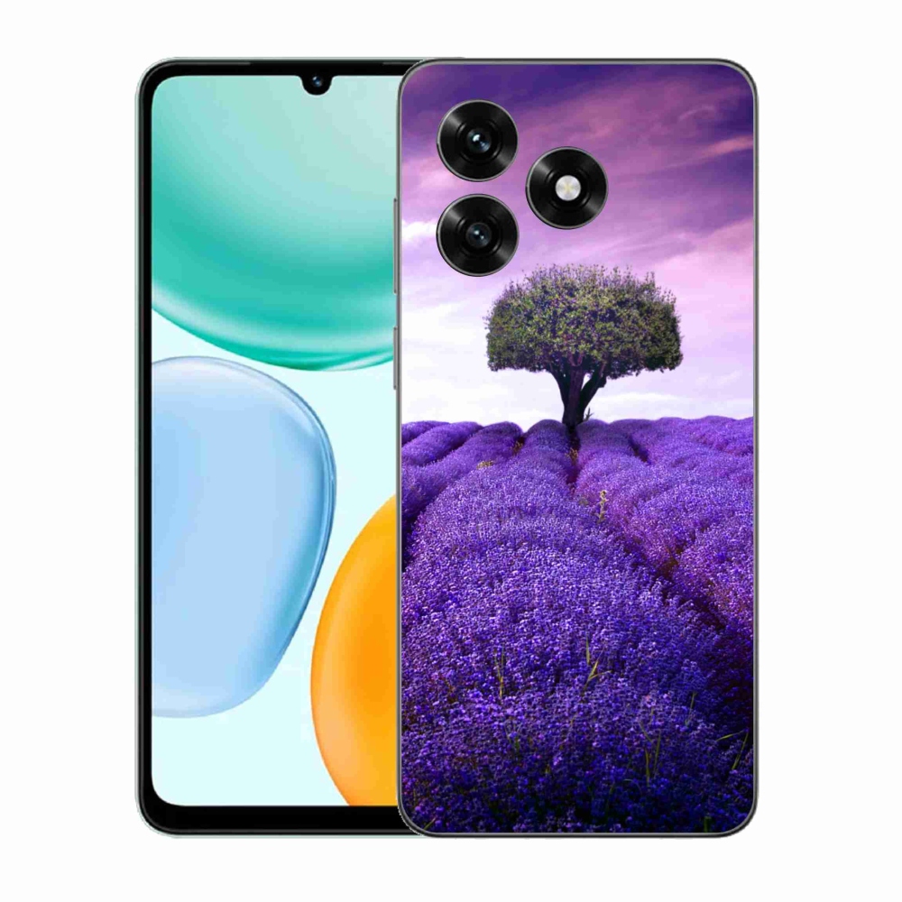 Gelový kryt mmCase na Honor X5c Plus - levandulová louka