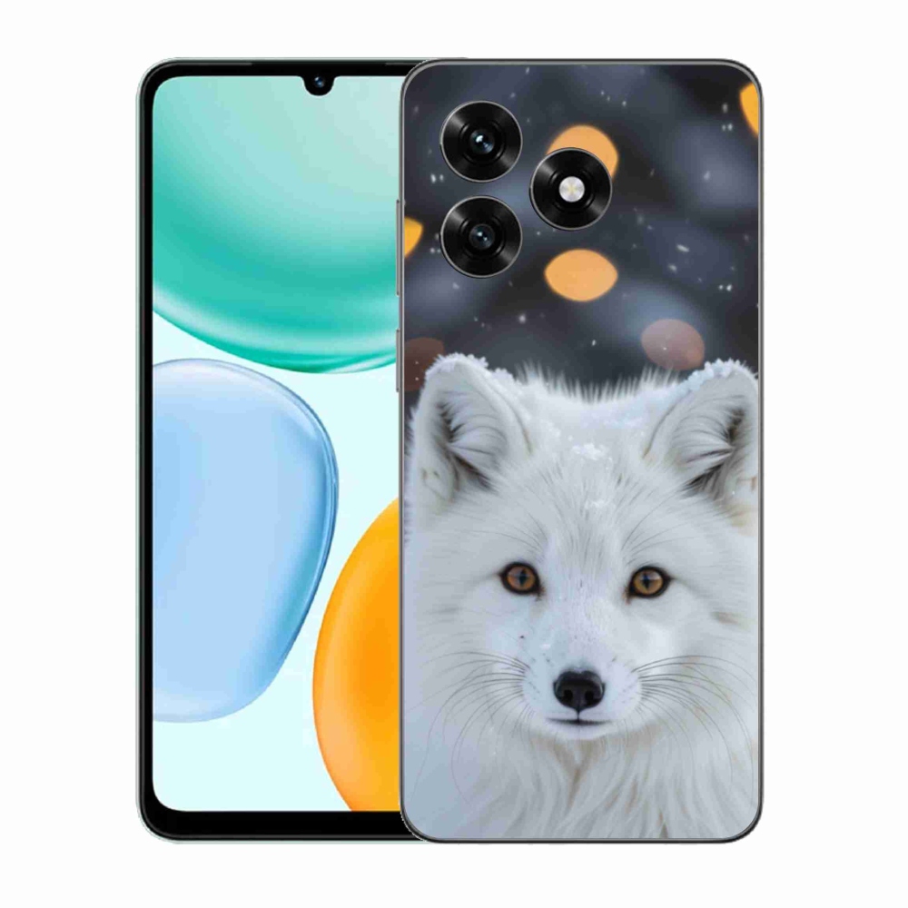 Gelový kryt mmCase na Honor X5c Plus - liška polární