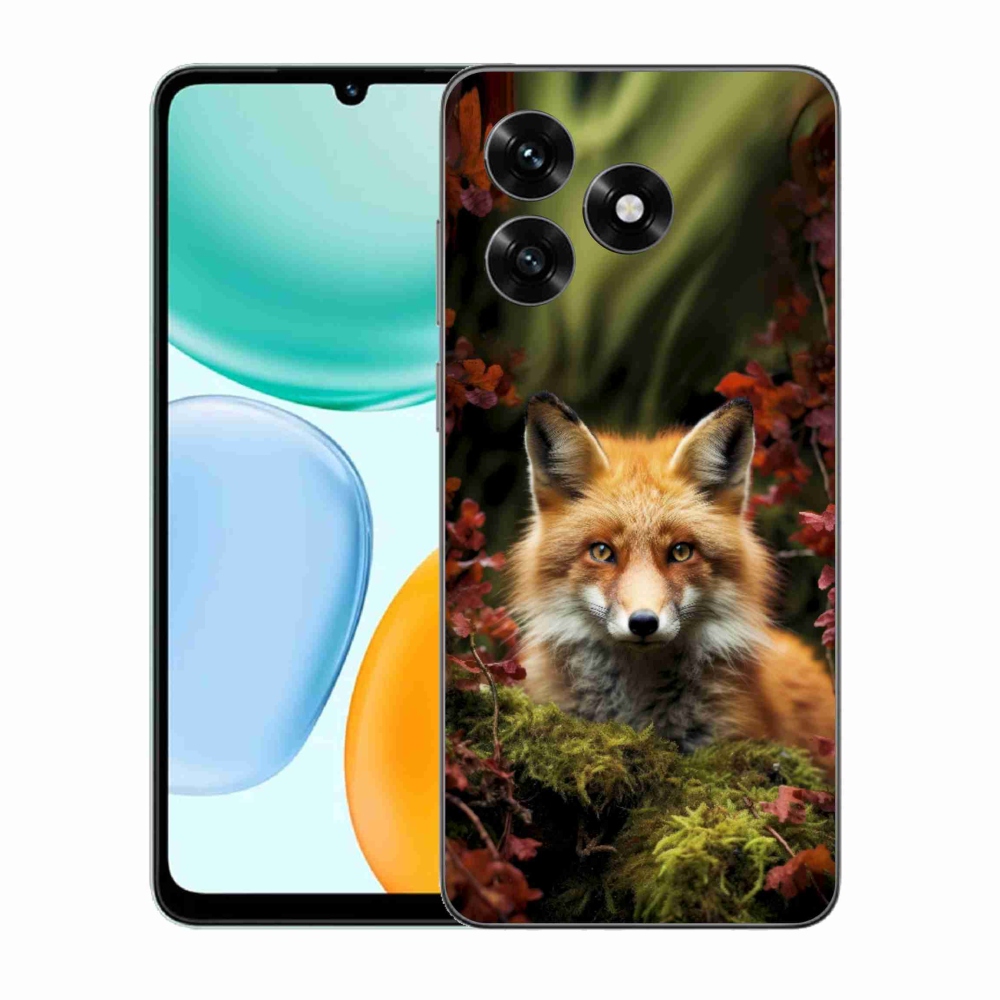 Gelový kryt mmCase na Honor X5c Plus - liška v lese