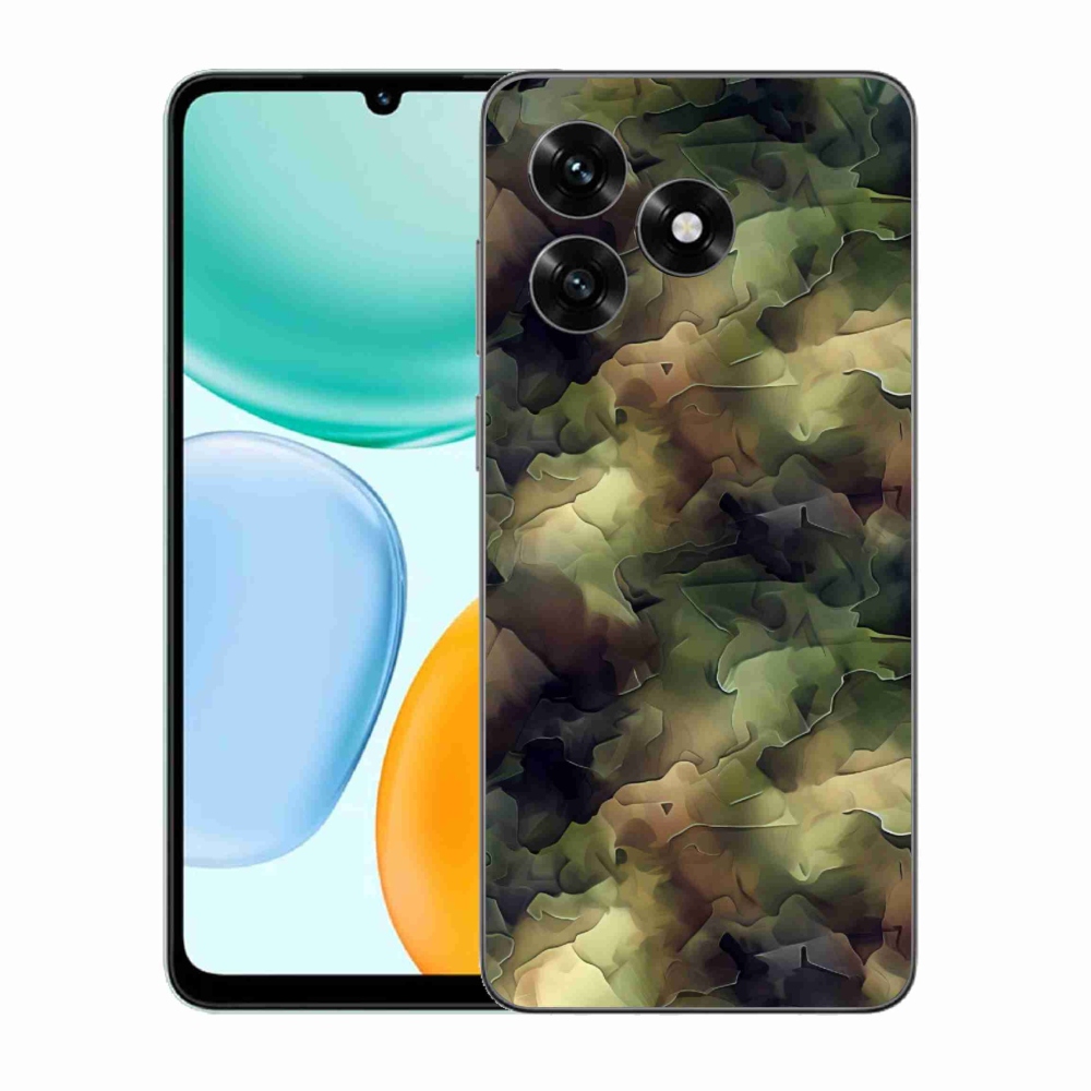 Gelový kryt mmCase na Honor X5c Plus - maskáčový vzor 10