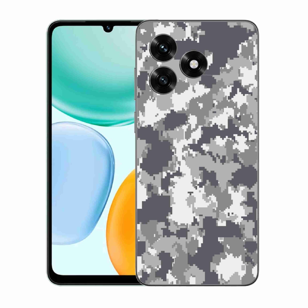 Gelový kryt mmCase na Honor X5c Plus - maskáčový vzor 2