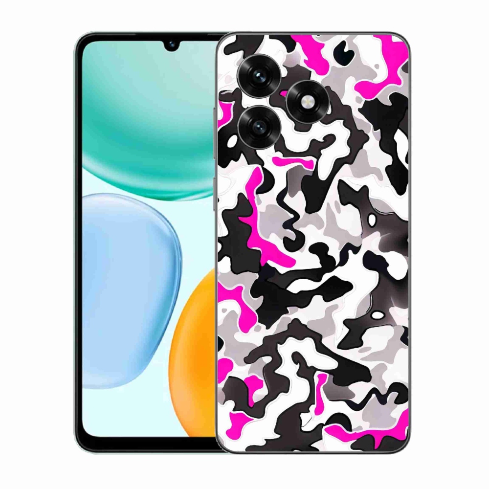 Gelový kryt mmCase na Honor X5c Plus - maskáčový vzor 5