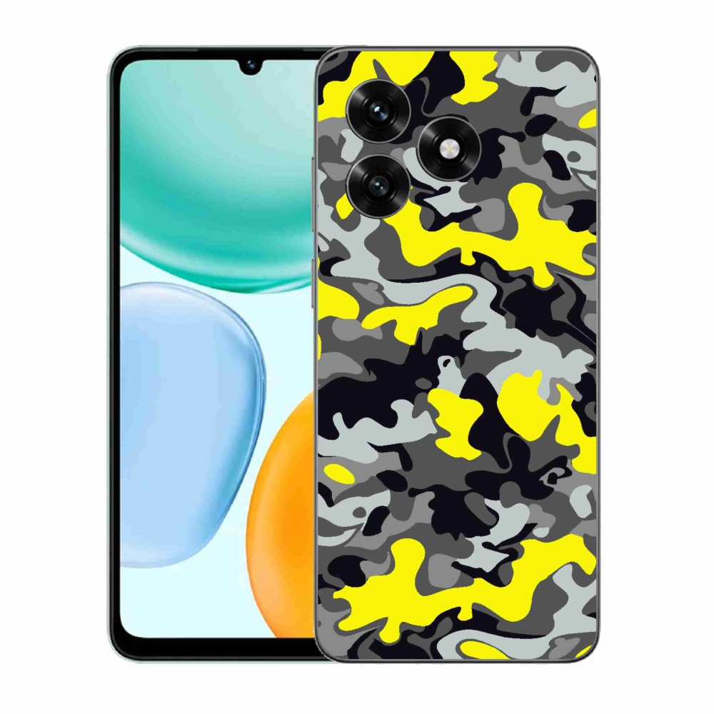 Gelový kryt mmCase na Honor X5c Plus - maskáčový vzor 6