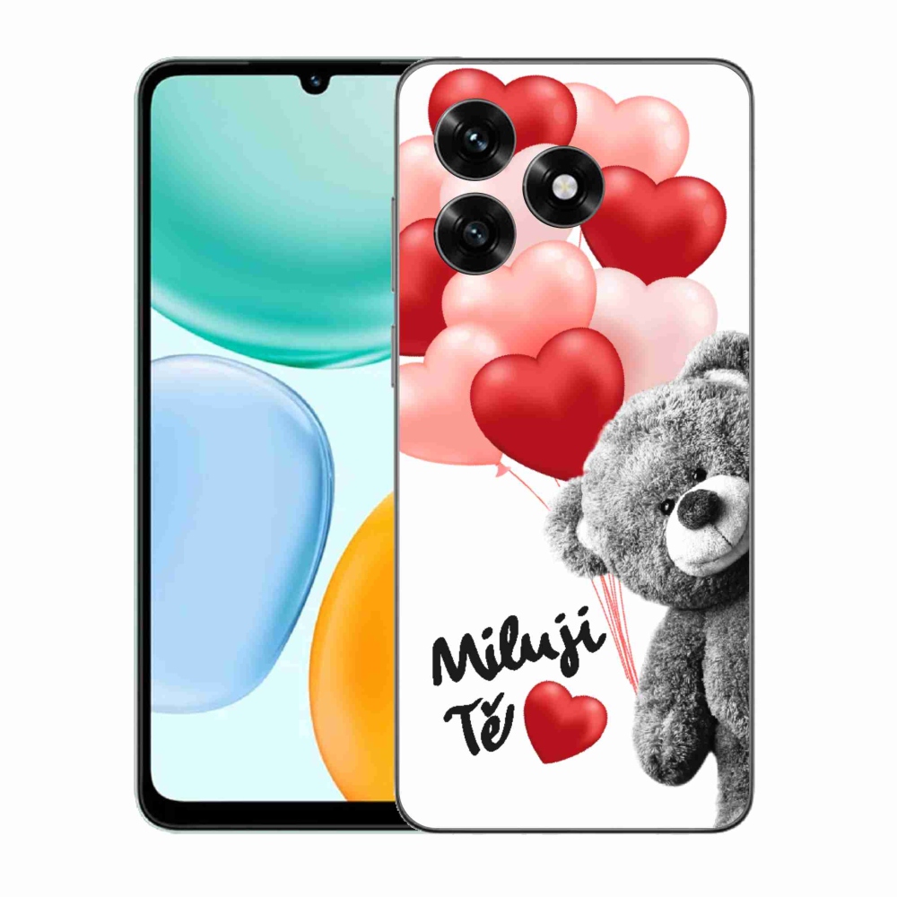 Gelový kryt mmCase na Honor X5c Plus - miluji Tě