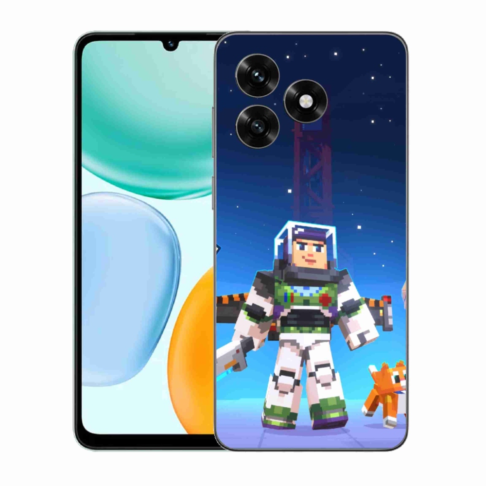 Gelový kryt mmCase na Honor X5c Plus - minecraft 2
