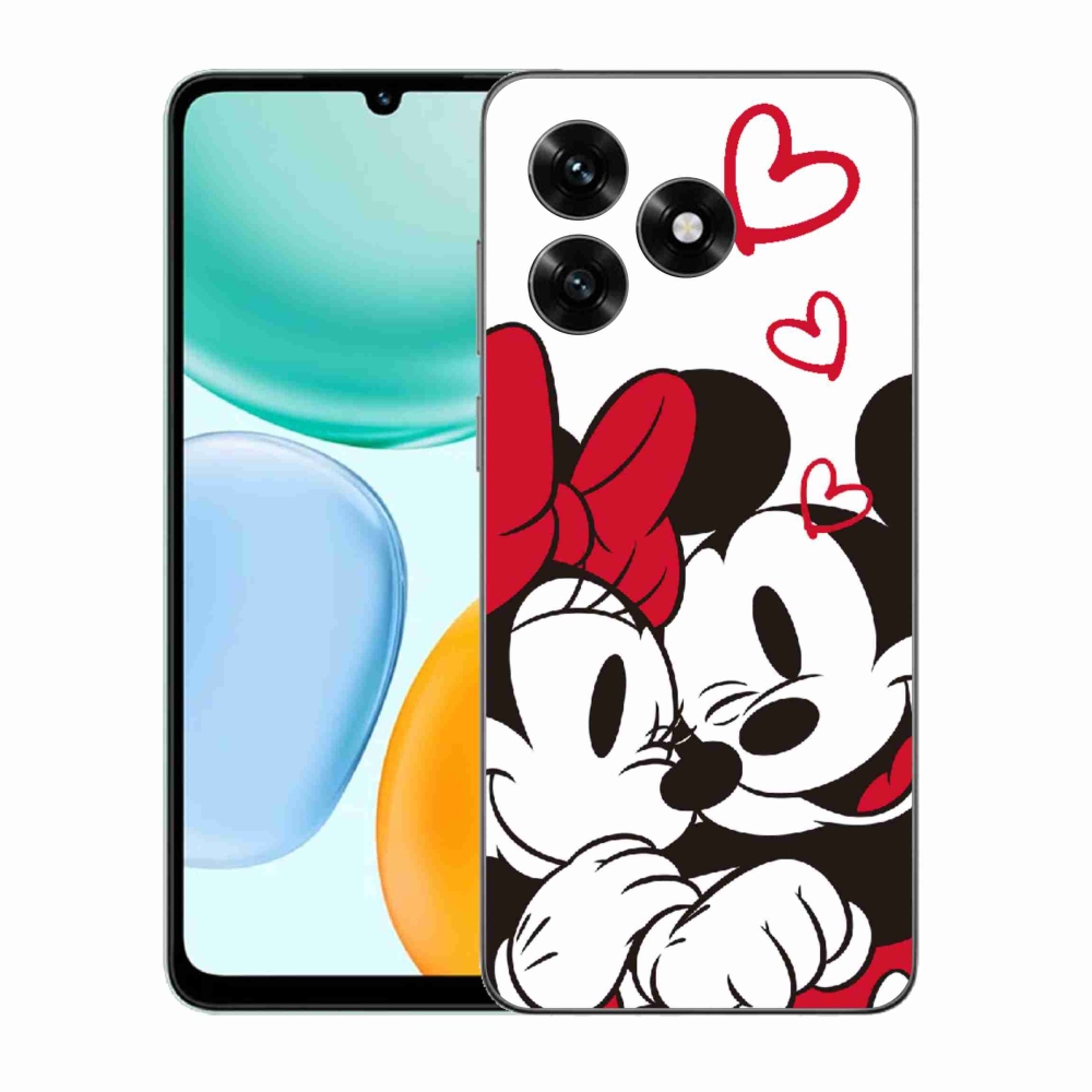 Gelový kryt mmCase na Honor X5c Plus - minnie a mickey