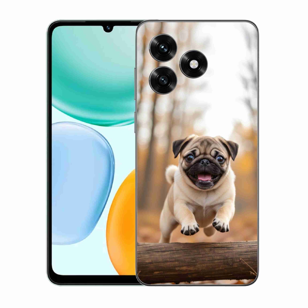 Gelový kryt mmCase na Honor X5c Plus - mops 2