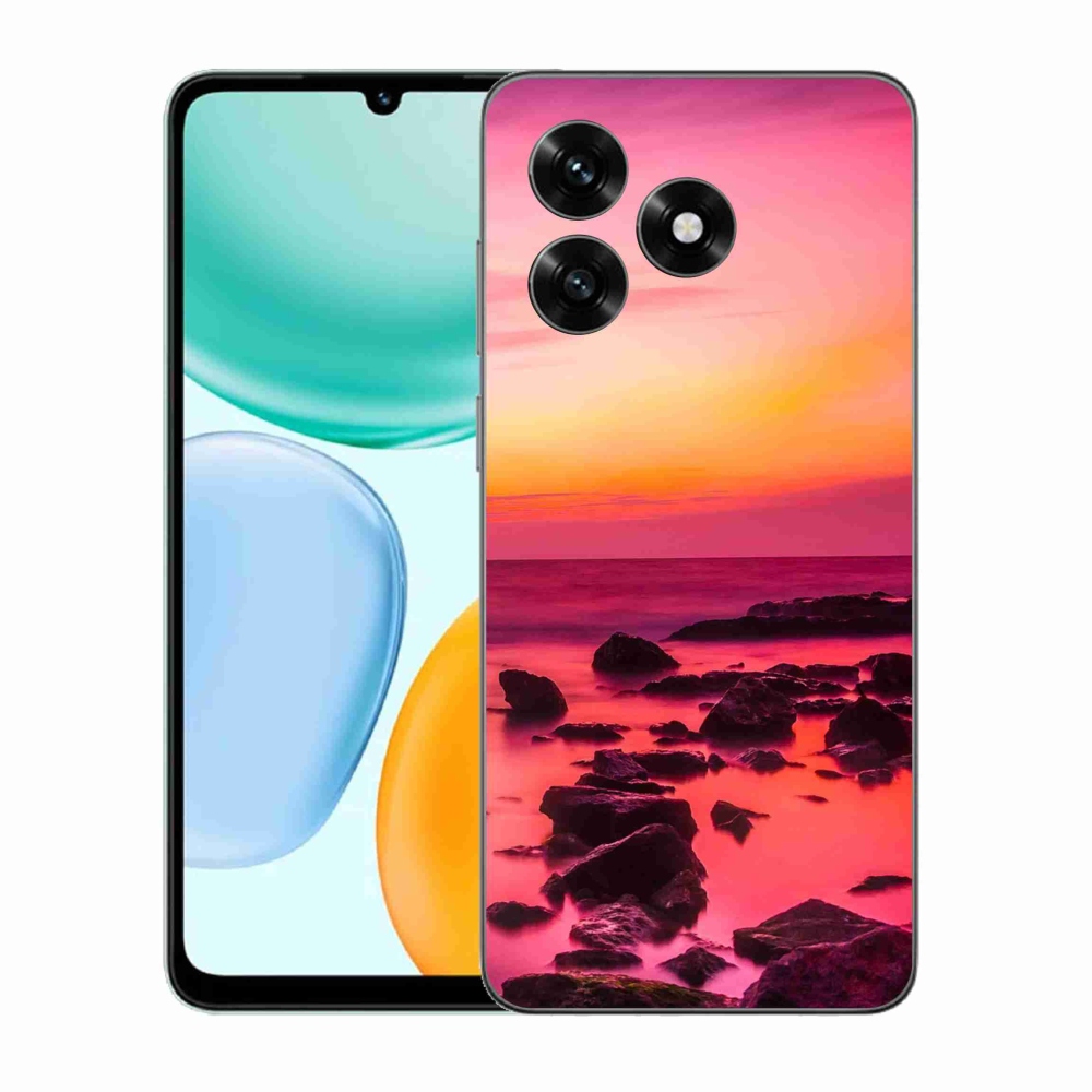 Gelový kryt mmCase na Honor X5c Plus - moře a záře