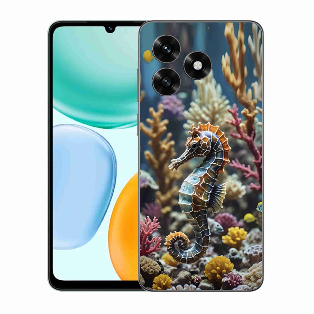 Gelový kryt mmCase na Honor X5c Plus - mořský koník 2