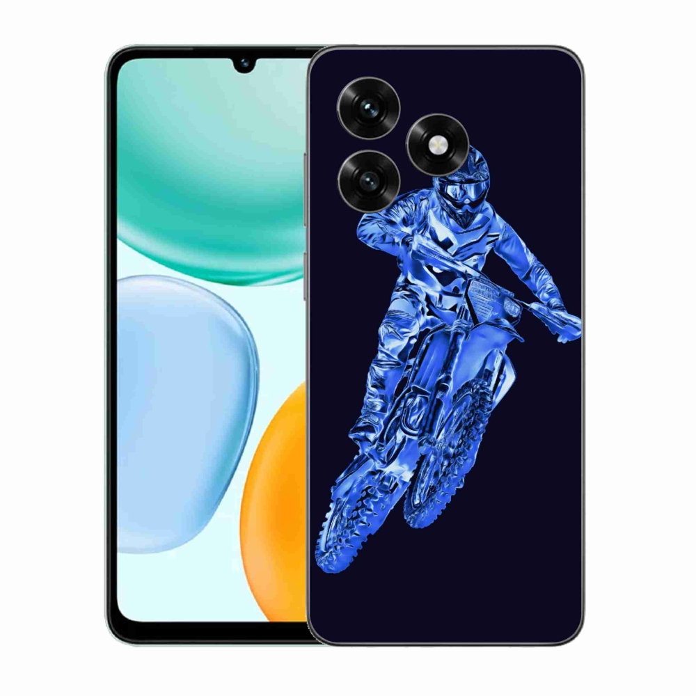 Gelový kryt mmCase na Honor X5c Plus - motocross 1