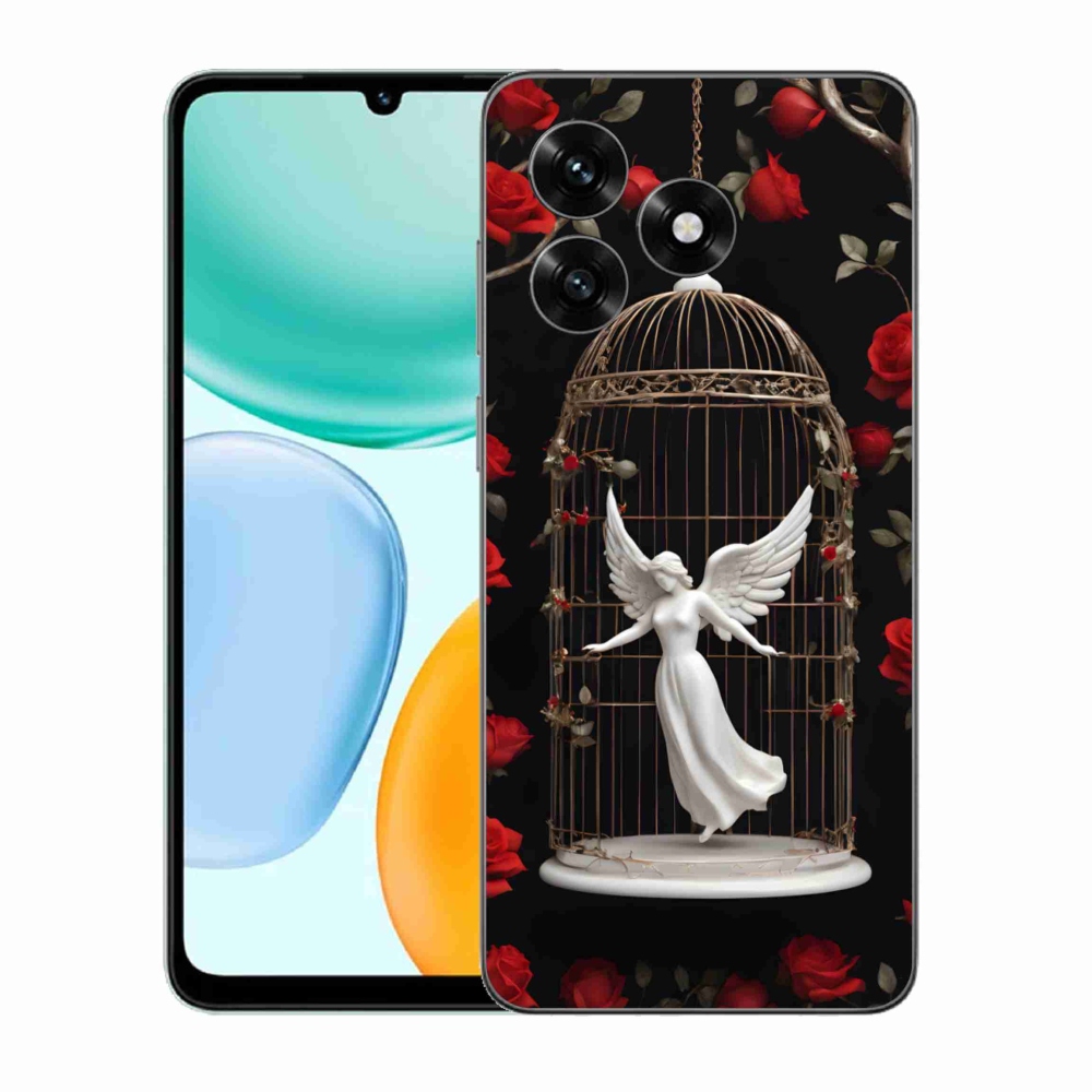 Gelový kryt mmCase na Honor X5c Plus - uvězněný anděl
