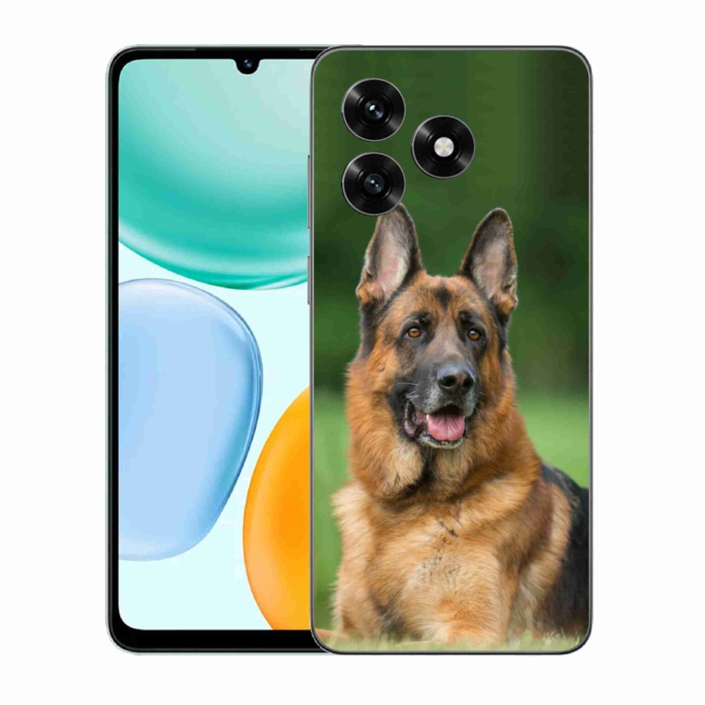 Gelový kryt mmCase na Honor X5c Plus - německý ovčák