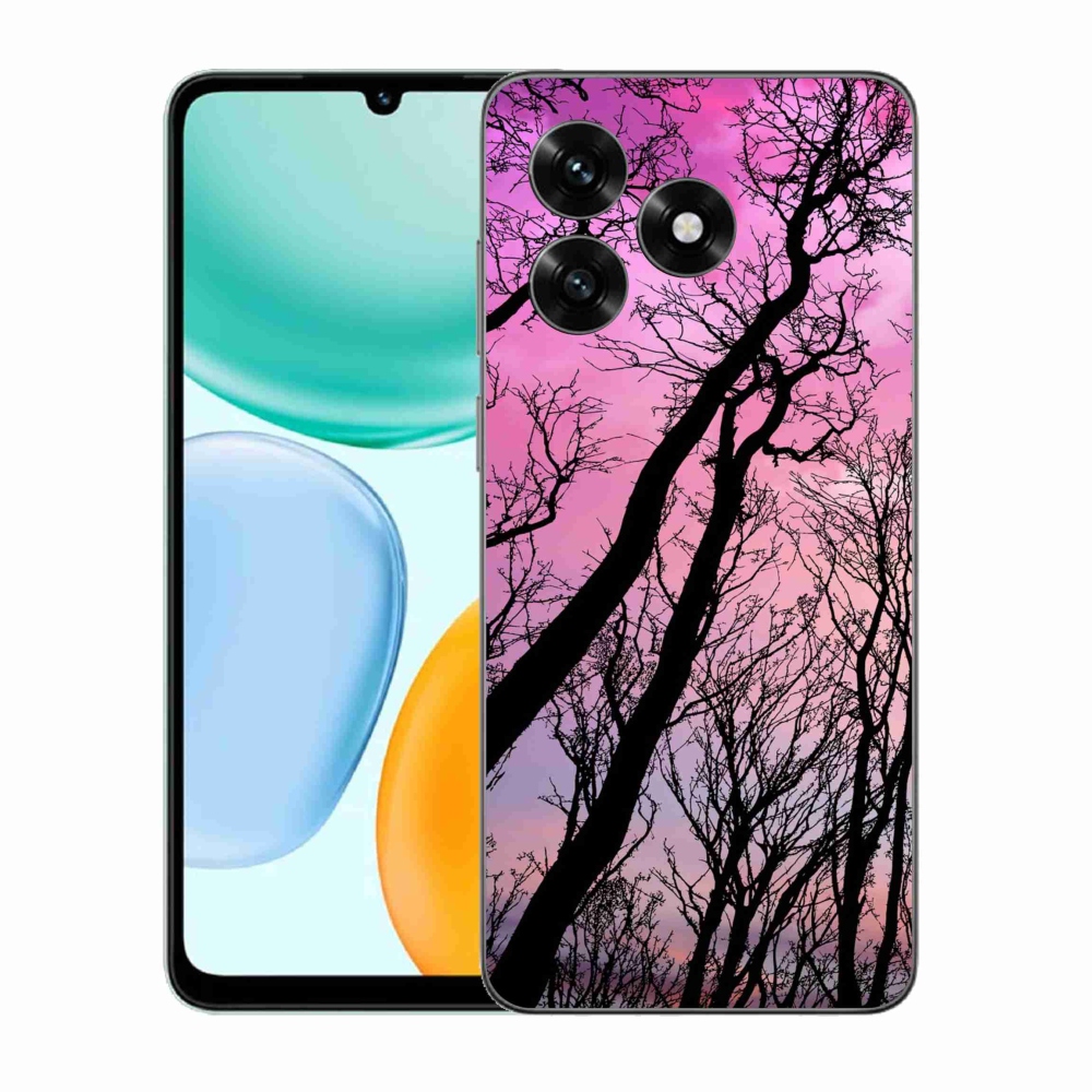 Gelový kryt mmCase na Honor X5c Plus - opadané stromy