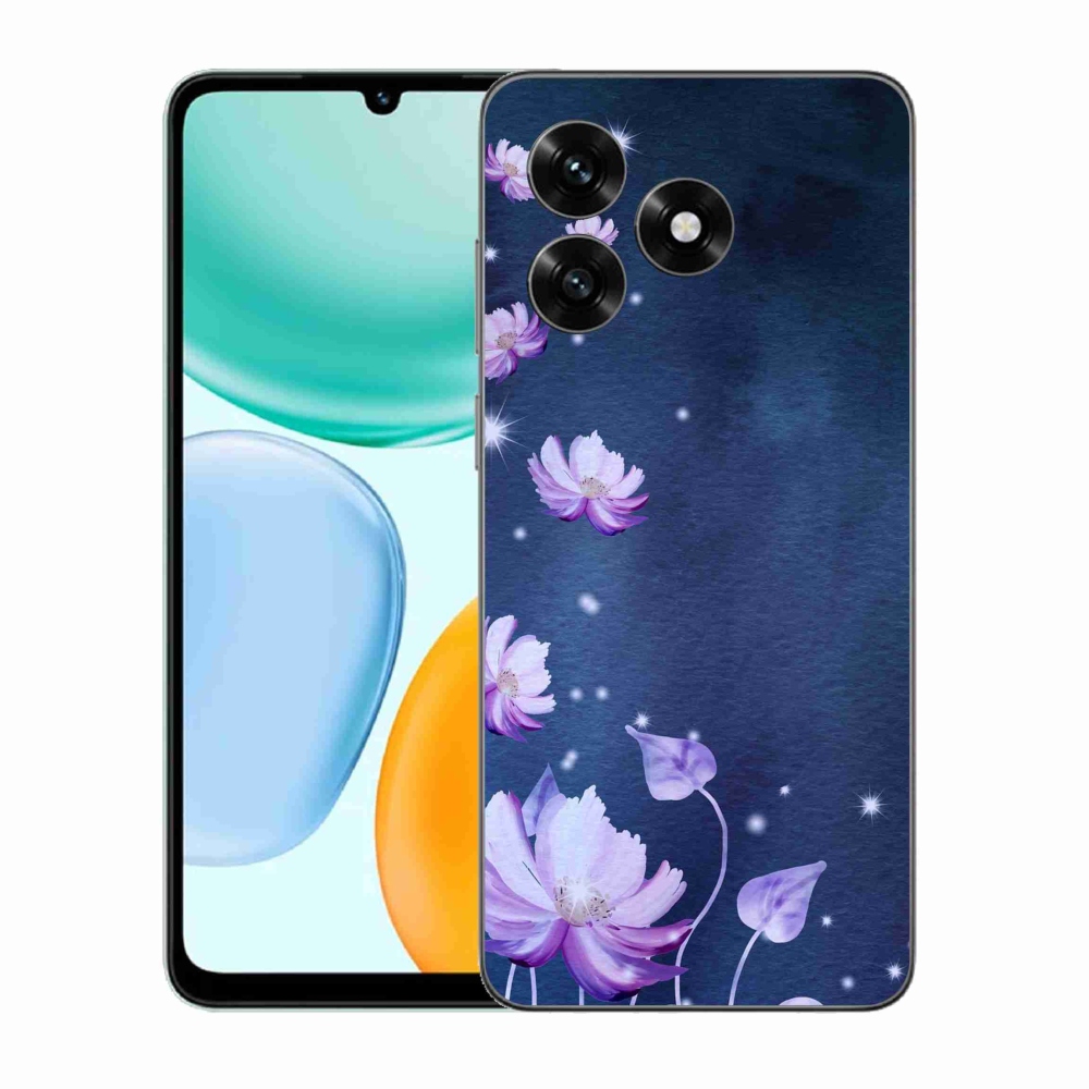 Gelový kryt mmCase na Honor X5c Plus - padající květy