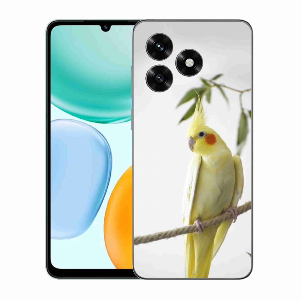 Gelový kryt mmCase na Honor X5c Plus - papoušek korela chocholatá