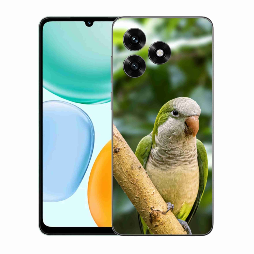 Gelový kryt mmCase na Honor X5c Plus - papoušek mníšek