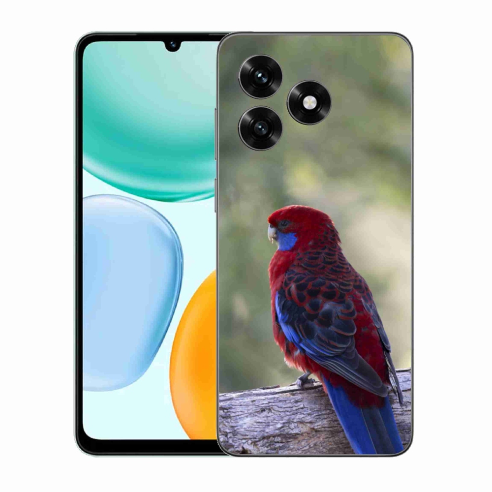 Gelový kryt mmCase na Honor X5c Plus - papoušek rosela