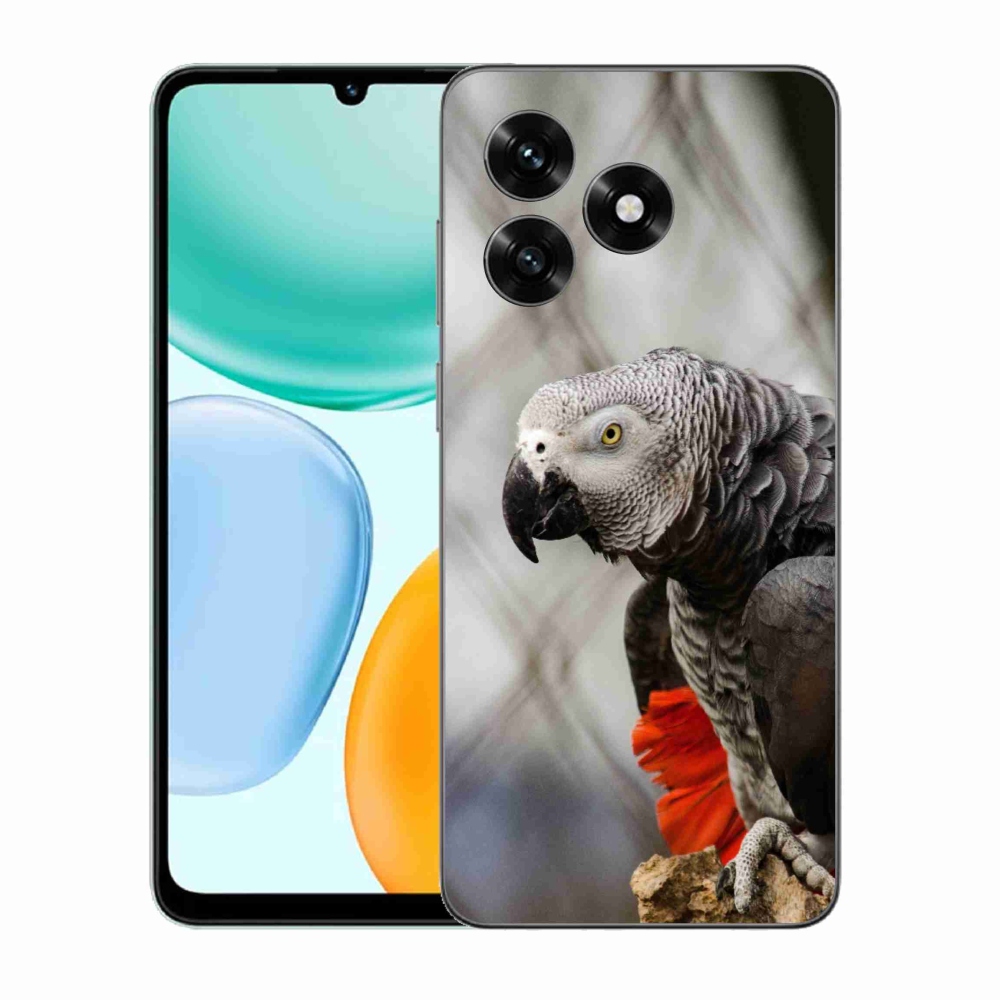 Gelový kryt mmCase na Honor X5c Plus - papoušek žako 3