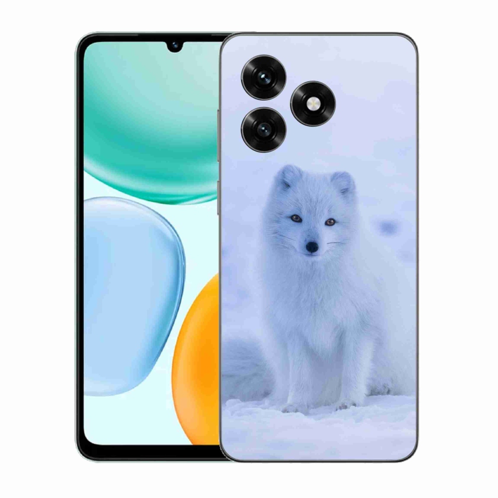 Gelový kryt mmCase na Honor X5c Plus - polární liška