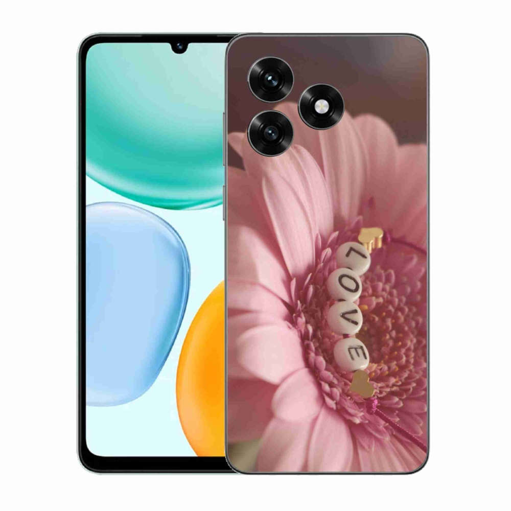 Gelový kryt mmCase na Honor X5c Plus - přívěsek love