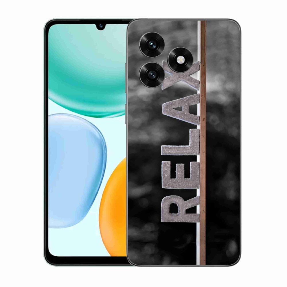 Gelový kryt mmCase na Honor X5c Plus - relax 1