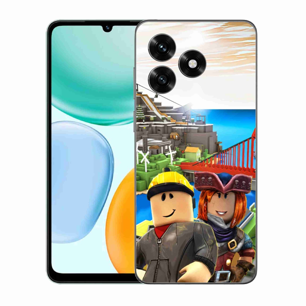 Gelový kryt mmCase na Honor X5c Plus - roblox 1