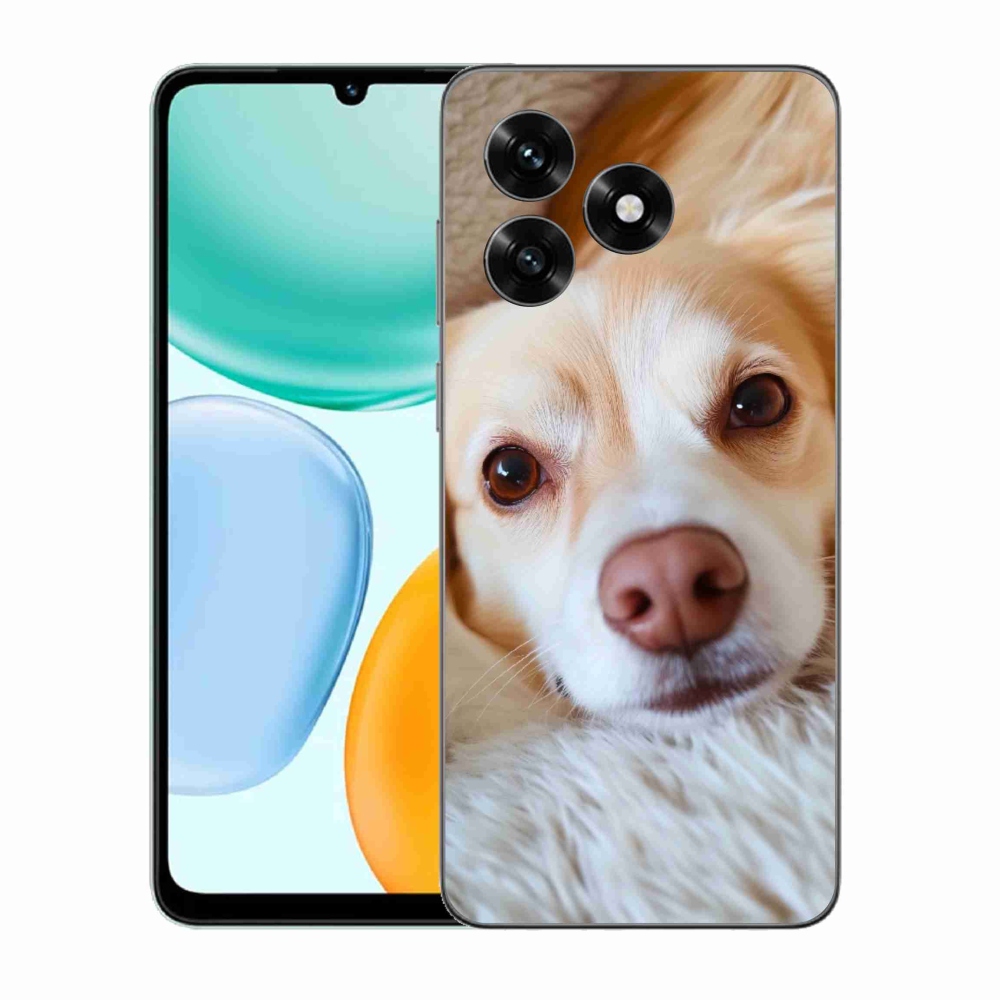 Gelový kryt mmCase na Honor X5c Plus - Roztomilá čivava
