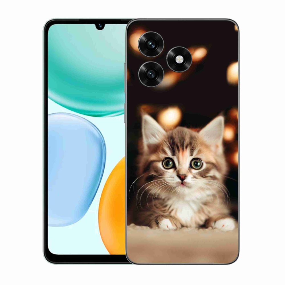 Gelový kryt mmCase na Honor X5c Plus - roztomilé kotě 2