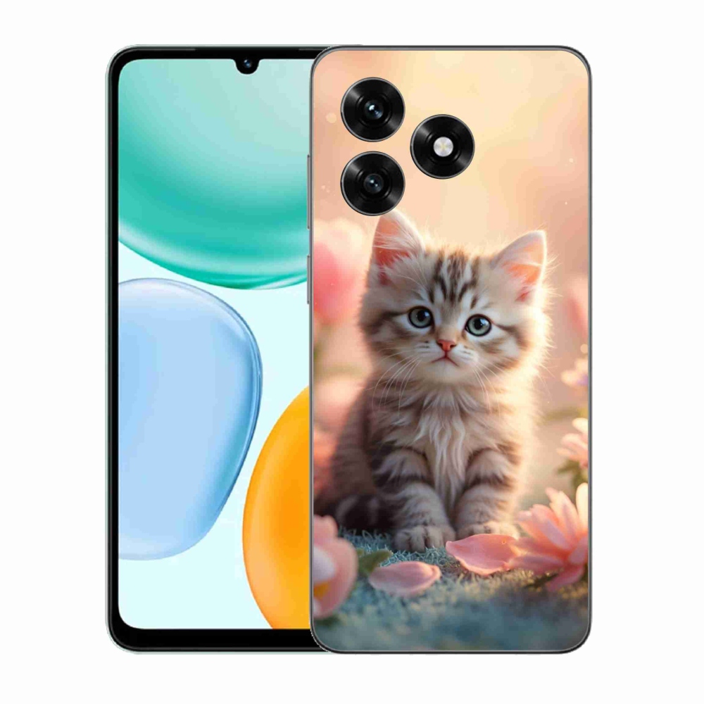 Gelový kryt mmCase na Honor X5c Plus - roztomilé kotě 8