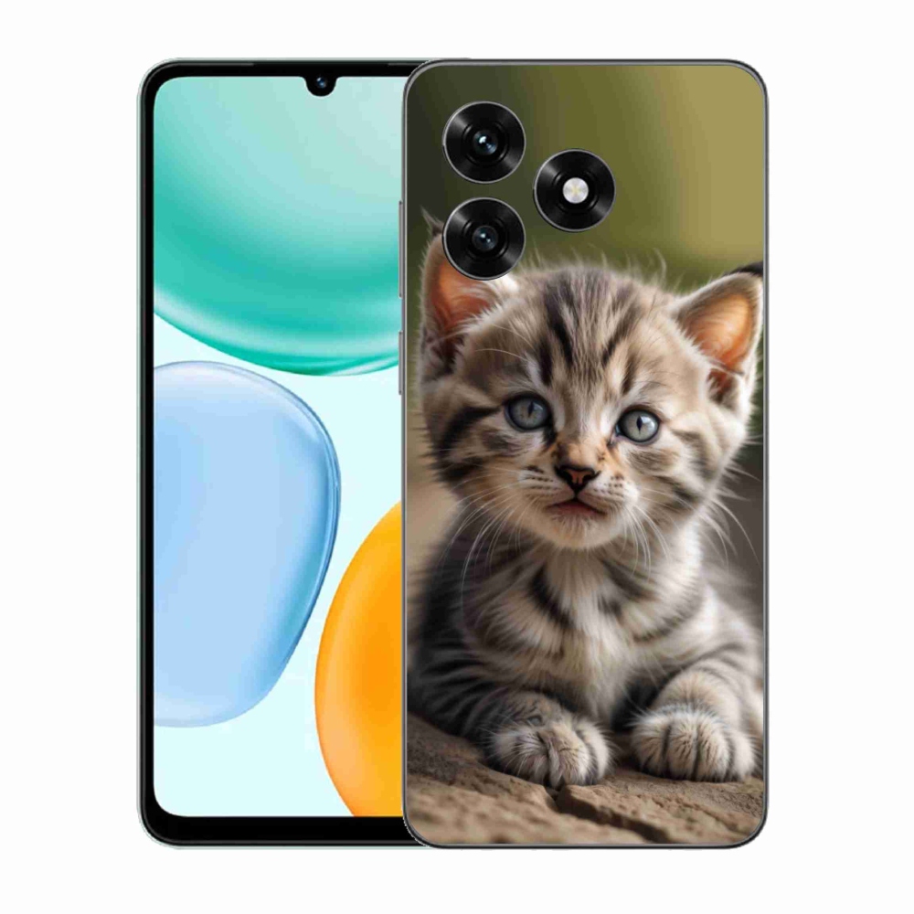 Gelový kryt mmCase na Honor X5c Plus - roztomilé kotě 9