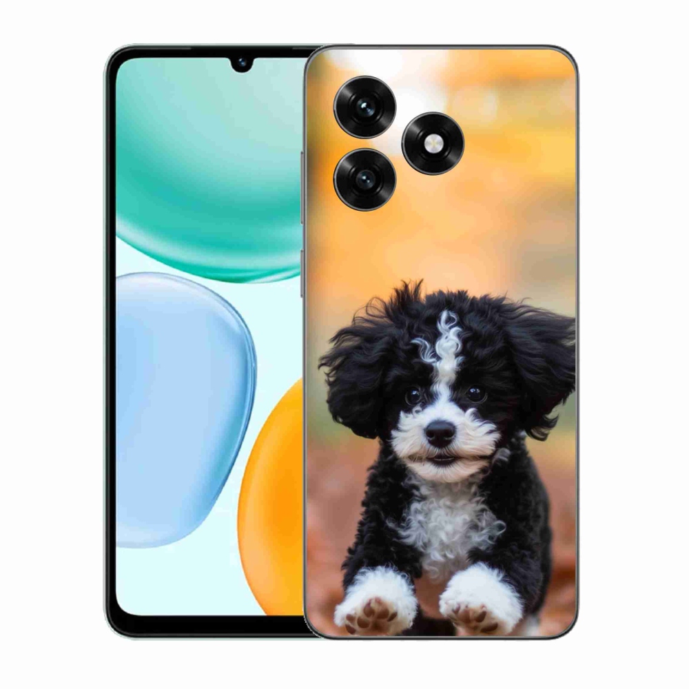 Gelový kryt mmCase na Honor X5c Plus - roztomilé štěně 2