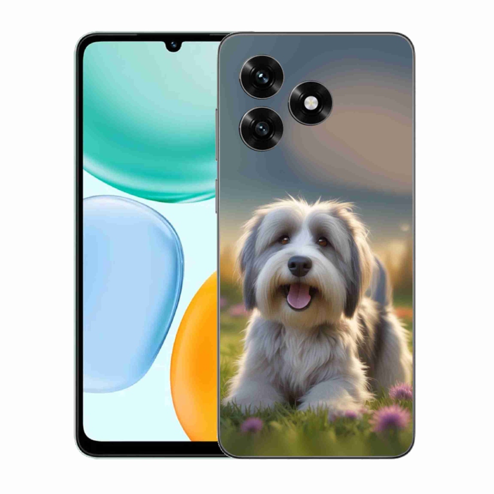 Gelový kryt mmCase na Honor X5c Plus - roztomilý havanský psík