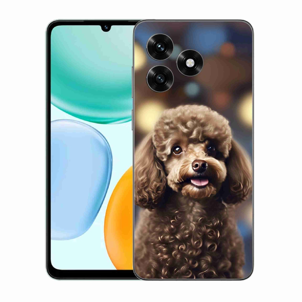 Gelový kryt mmCase na Honor X5c Plus - roztomilý pudl