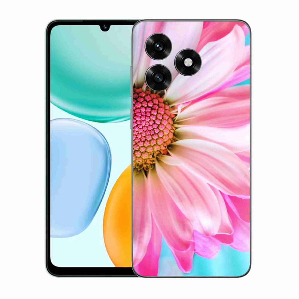 Gelový kryt mmCase na Honor X5c Plus - růžová květina