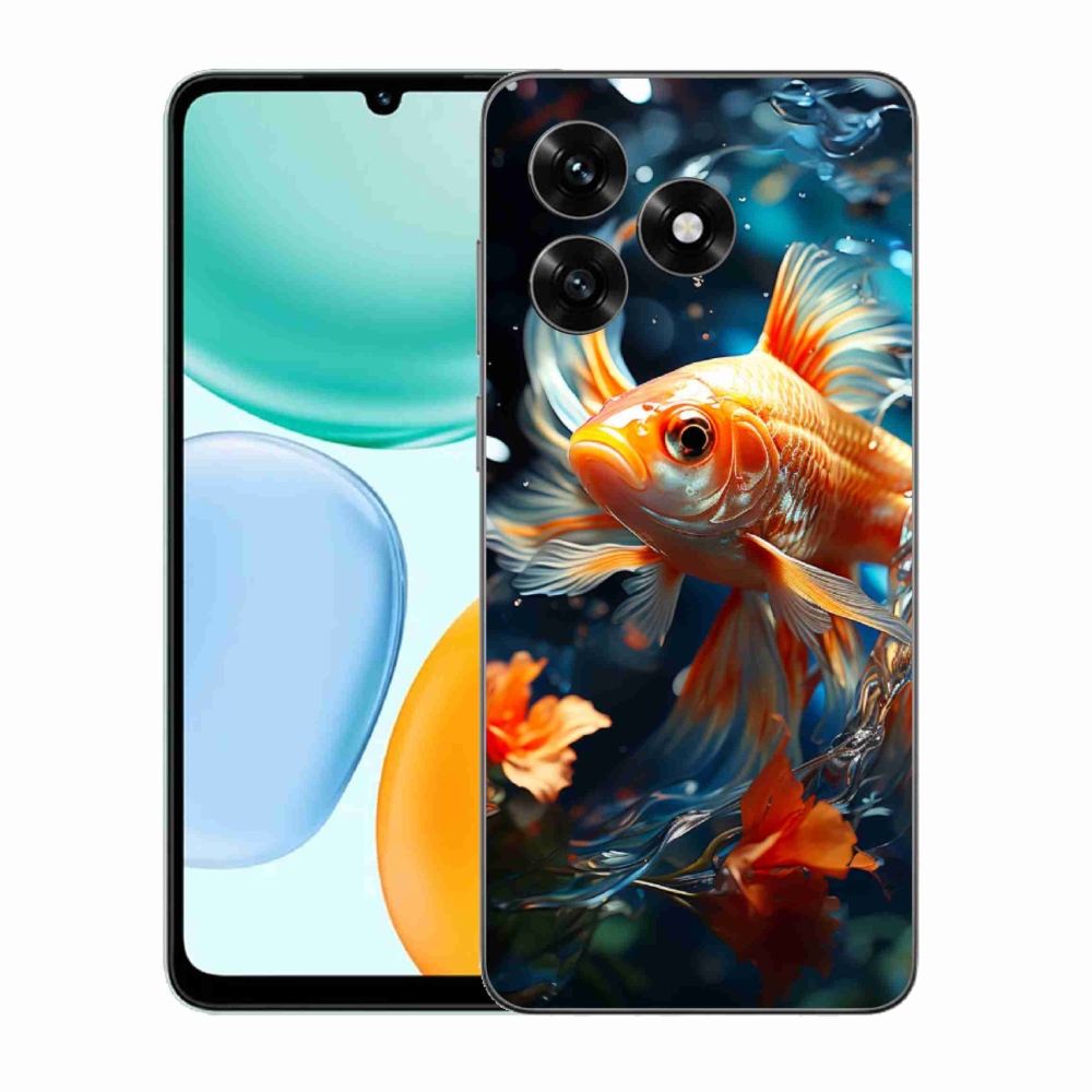 Gelový kryt mmCase na Honor X5c Plus - rybka