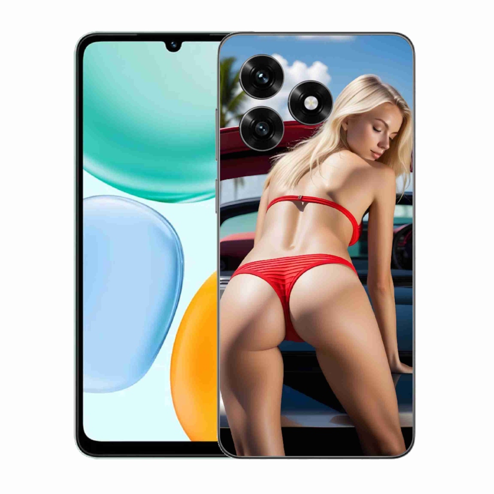 Gelový kryt mmCase na Honor X5c Plus - sexy žena 2