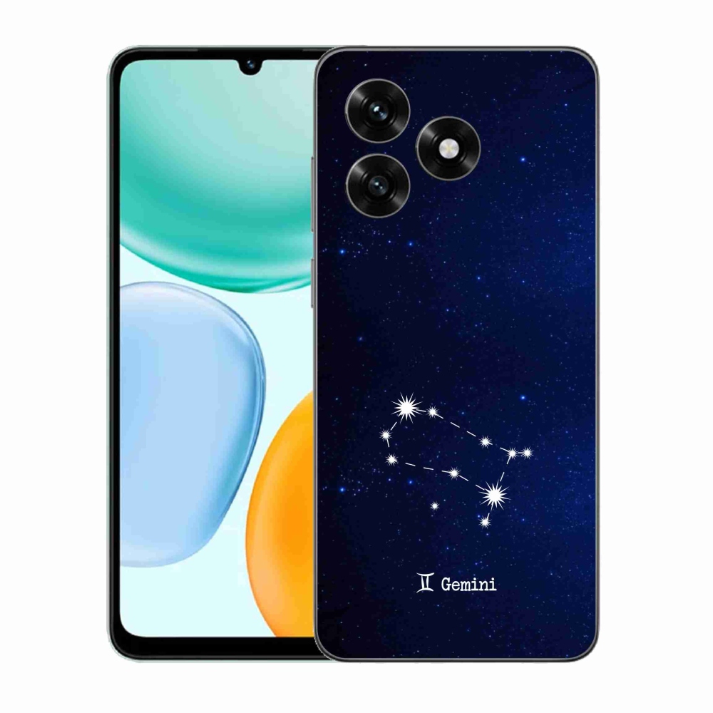 Gelový kryt mmCase na Honor X5c Plus - souhvězdí Blíženců