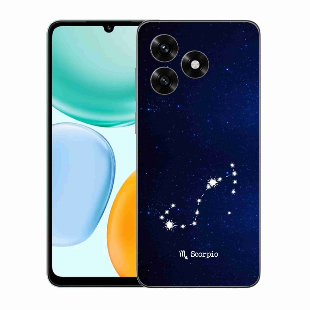 Gelový kryt mmCase na Honor X5c Plus - souhvězdí Štíra