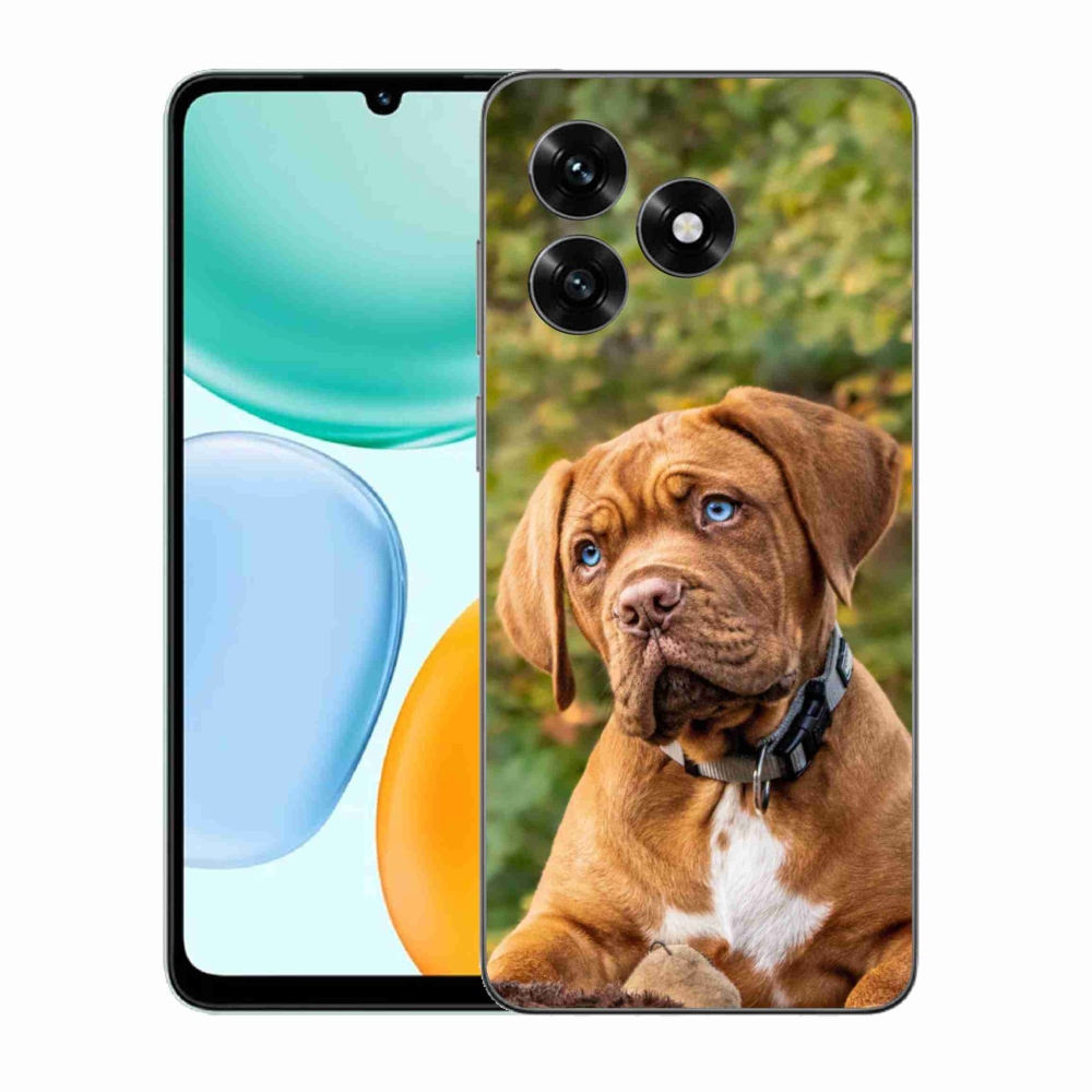 Gelový kryt mmCase na Honor X5c Plus - štěně 