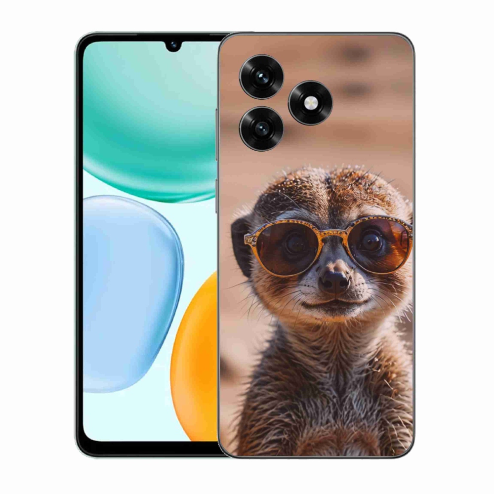 Gelový kryt mmCase na Honor X5c Plus - stylová surikata