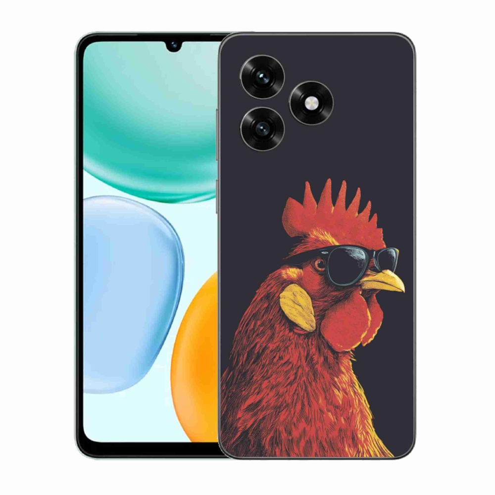 Gelový kryt mmCase na Honor X5c Plus - stylový kohout