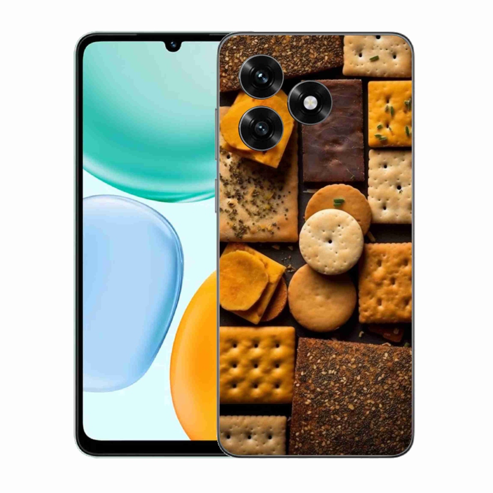 Gelový kryt mmCase na Honor X5c Plus - sušenky