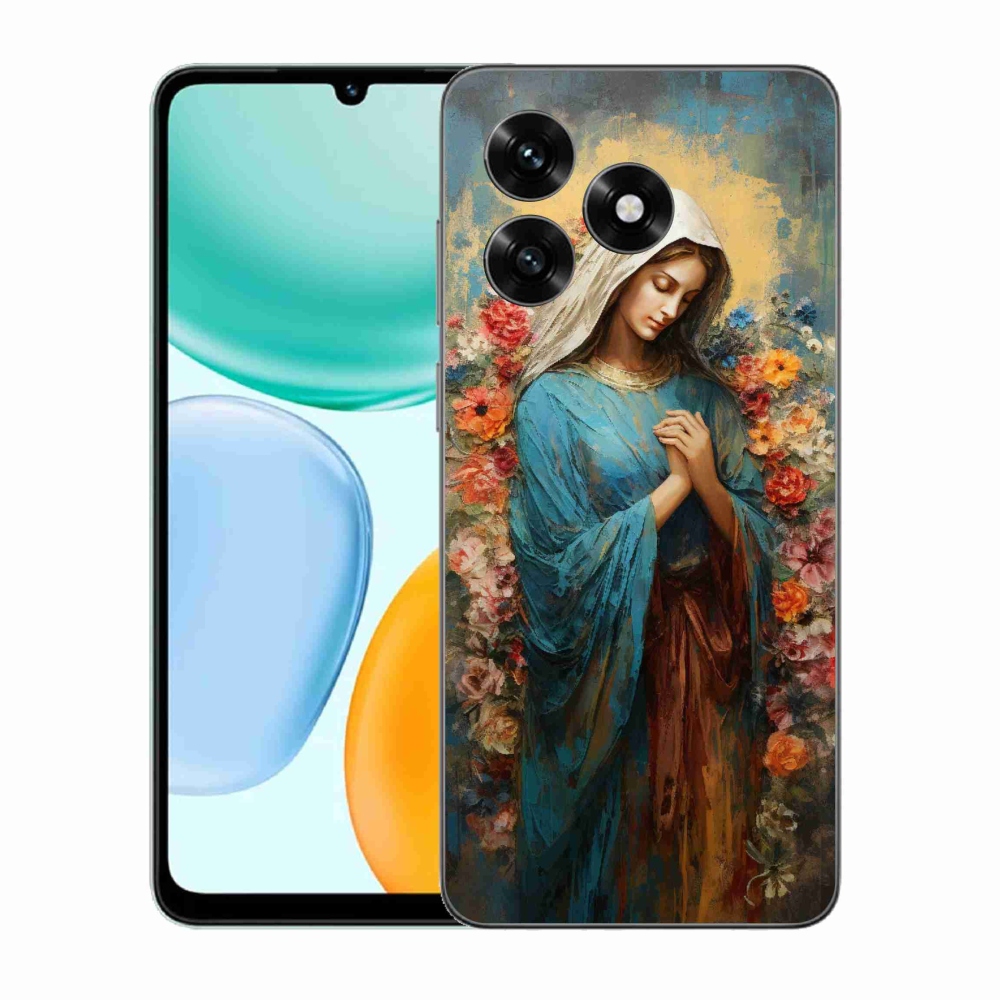 Gelový kryt mmCase na Honor X5c Plus - svatá žena