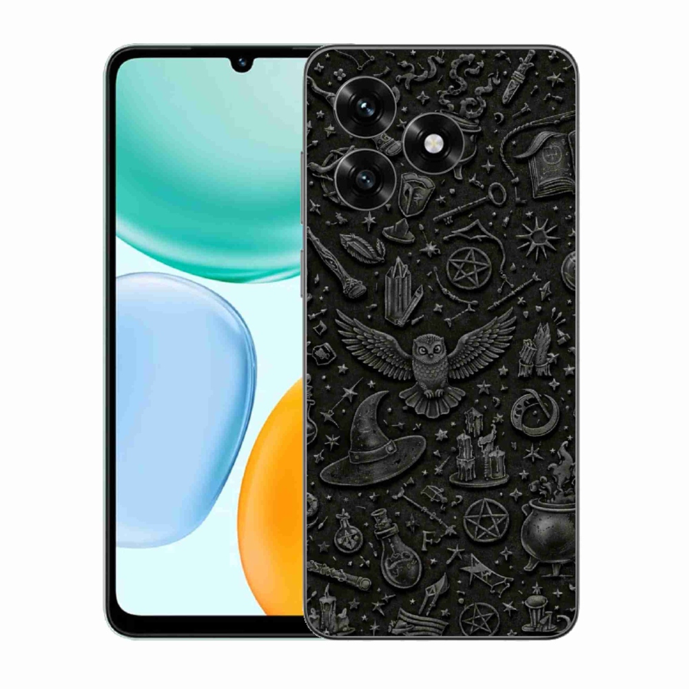 Gelový kryt mmCase na Honor X5c Plus - tmavý magický svět