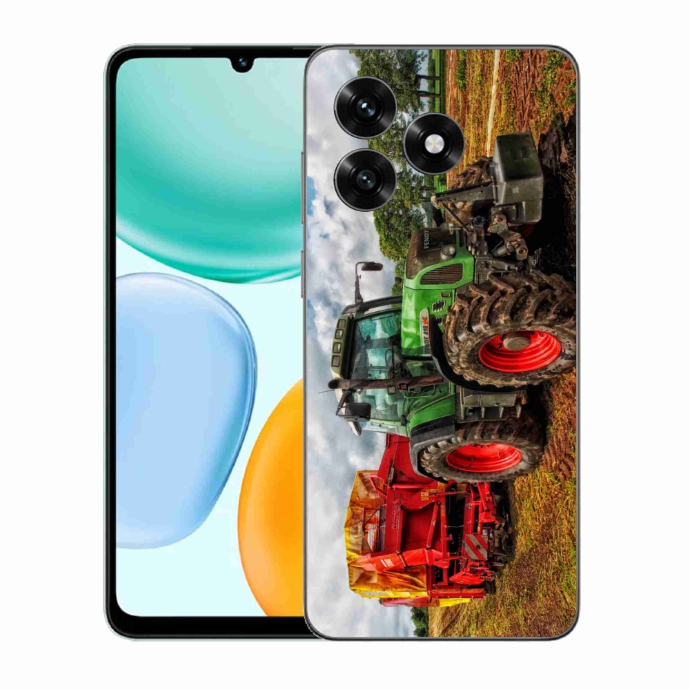 Gelový kryt mmCase na Honor X5c Plus - traktor 4